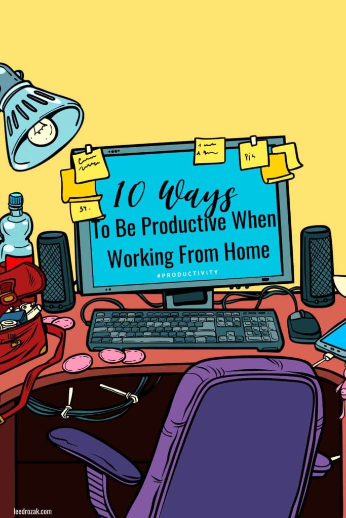 productivity and working from home
